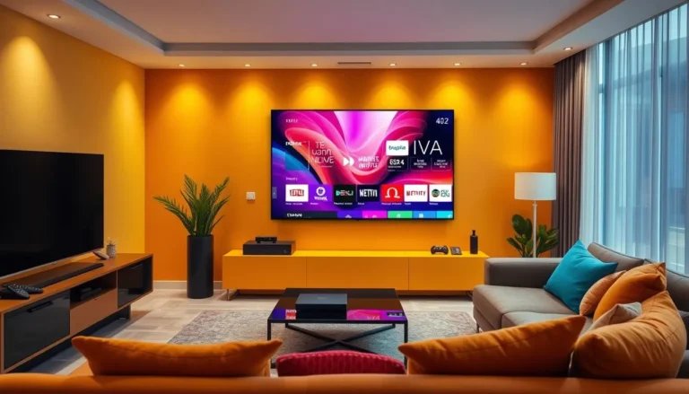 Chart comparing the best IPTV services in the UK for 2024, highlighting features, pricing, and ratings for the year’s final months
