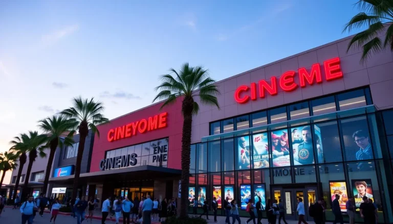 Exterior view of Event Cinemas Chermside showcasing its modern architecture and welcoming entrance